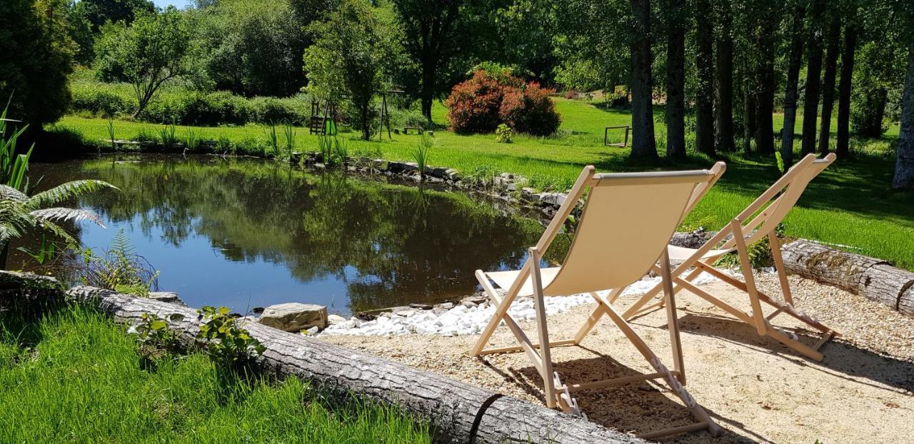 Le Vieux Moulin Gites - Detached Cottage With Garden Views And Pool Guégon Exterior foto
